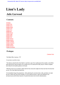 Garwood Julie — The Lion's Lady