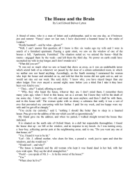 Lytton-Bulwer, Edward George — The House and the Brain