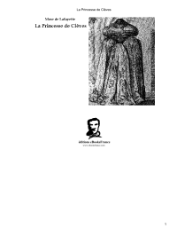 La fayette, Madame de — La princesse de Clèves