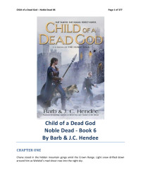 Hendee Barb; Hendee J C — Child of a Dead God