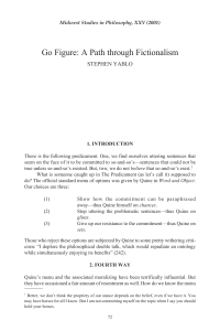Yablo Stephen — Go Figure - A Path Through Fictionalism