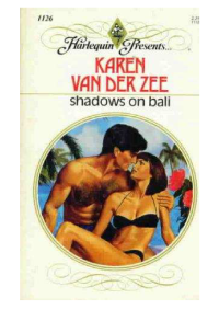 Van Der Zee, Karen — Shadows on Bali