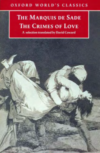 De Sade, Marquis — Crimes of Love