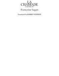Sagan Francoise — La Chamade