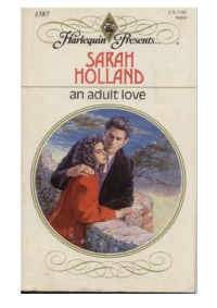 Holland Sarah — An Adult Love