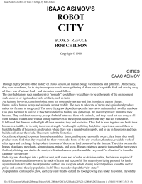 Asimov Isaac; Chilson — Refuge