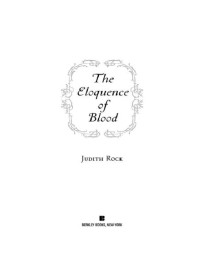 Rock Judith — The Eloquence of Blood