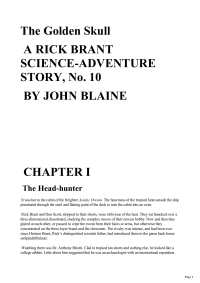Blaine John — The Golden Skull