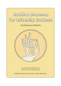 Buddhadasa Bhikkhu — Buddha-Dhamma for (University) Students