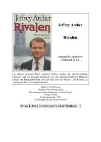 Archer Jeffrey — Rivalen