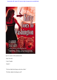 Vaughn Carrie — Kitty Goes To Washington
