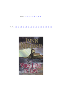 Kurland Lynn — When I Fall In Love