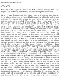 Terry Pratchett — Maskerade