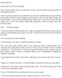 Terry Pratchett — Night Watch
