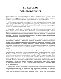 Lovecraft, Howard P — El Sabueso