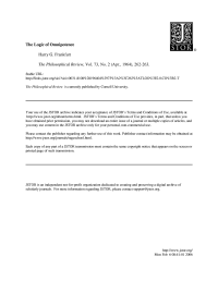 Frankfurt Harry — The Logic of Omnipotence