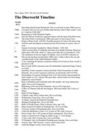 Pratchett Terry — The Discworld Timeline