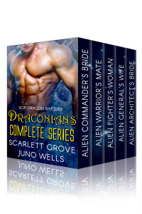 Grove Scarlett; Wells Juno — Alien Commander's Bride; Warrior's Mate; Fighter's Woman; General's Wife; Architect's Bride