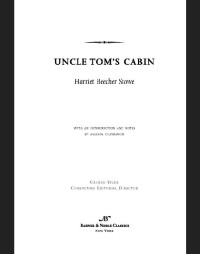 Stowe, Harriet Beecher — Uncle Tom's cabin