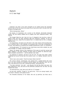 A. E. Van Vogt — Asylum