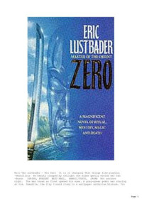van  Lustbader, Eric — Zero