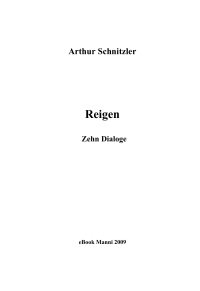 Schnitzler Arthur — Reigen