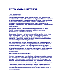  — Mitologia Universal