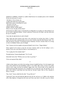 Irvine, Alexander C — Intimations of Immortality