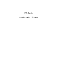 Lewis, Clive Staples — The Chronicles Of Narnia-All 7 Books