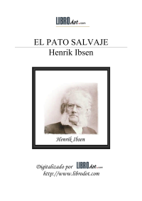 Ibsen Henrik — El Pato Salvaje