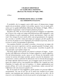 Sheffield Charles — Le Guide Dell'Infinito