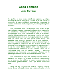 Cortazar Julio — Casa Tomada