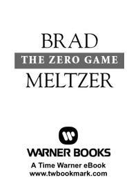 Meltzer Brad — Zero Game