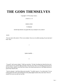 Isaac Asimov — The Gods Themselves