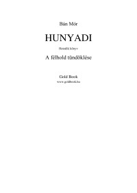 Bán Mór — A félhold tündöklése