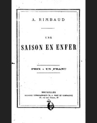 Rimbaud Arthur — Une Saison en Enfer
