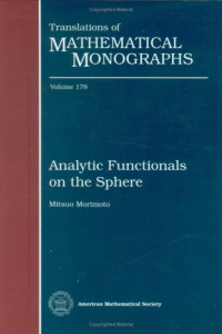 Mitsuo Morimoto — Analytic Functionals on the Sphere