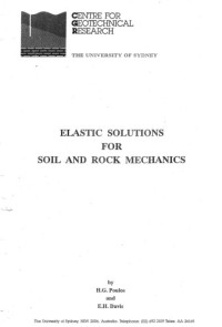 Harry G. Poulos, Edward H. Davis — Elastic Solutions for Soil and Rock Mechanics (Soil Engineering)