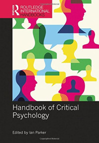 Ian Parker — Handbook of Critical Psychology