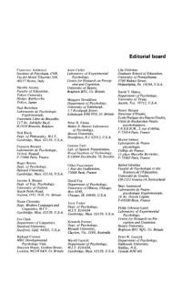 Mary Sue Ammon, Dan I. Slobin, Anthony F. Jorm, Hugo Van Der Molen, John Morton, Anne Cutler, Jerry A. Fodor, John Klosek, Mary-Louise Kean, Helen Goodluck, Lawrence Solan — Cognition, Vol. 7, No. 1