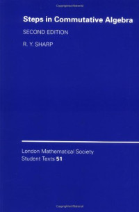 Rodney Y. Sharp — Steps in Commutative Algebra