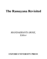 Mandakranta Bose (ed.) — The Ramayana Revisited (2004)