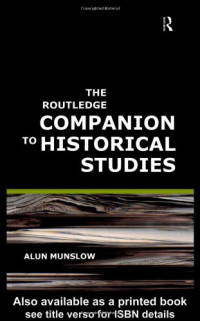 Alun Munslow — The Routledge Companion to Historical Studies