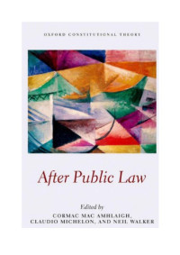 Cormac Mac Amhlaigh; Claudio Michelon; Neil Walker (eds.) — After Public Law