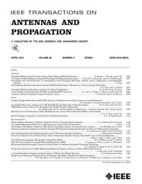  — IEEE Transactions on Antennas and Propagation