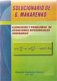Makarenko G. — Ejercicios y problemas de ecuaciones diferenciales ordinarias (Solucionario)
