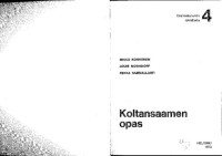 Mikko Korhonen, Jouni Mosnikoff, Pekka Sammallahti — Koltansaamen opas