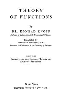 Knopp K. — Theory of functions.