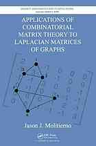 Jason J Molitierno — Applications of combinatorial matrix theory to Laplacian matrices of graphs