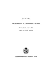 Niels uit de Bos — Induced maps on Grothendieck groups
